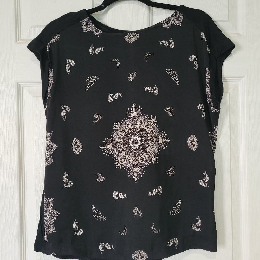 MNG Dolman Sleeve  Satin Top